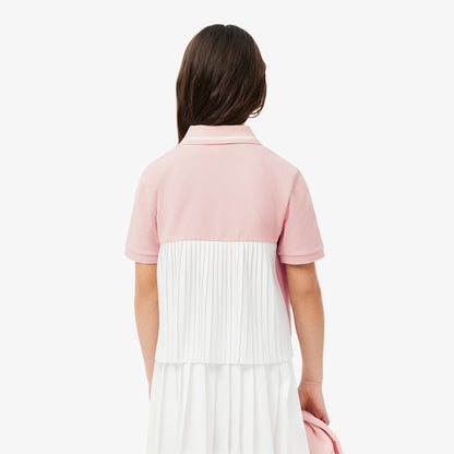Lacoste Kız Çocuk Pembe Polo
