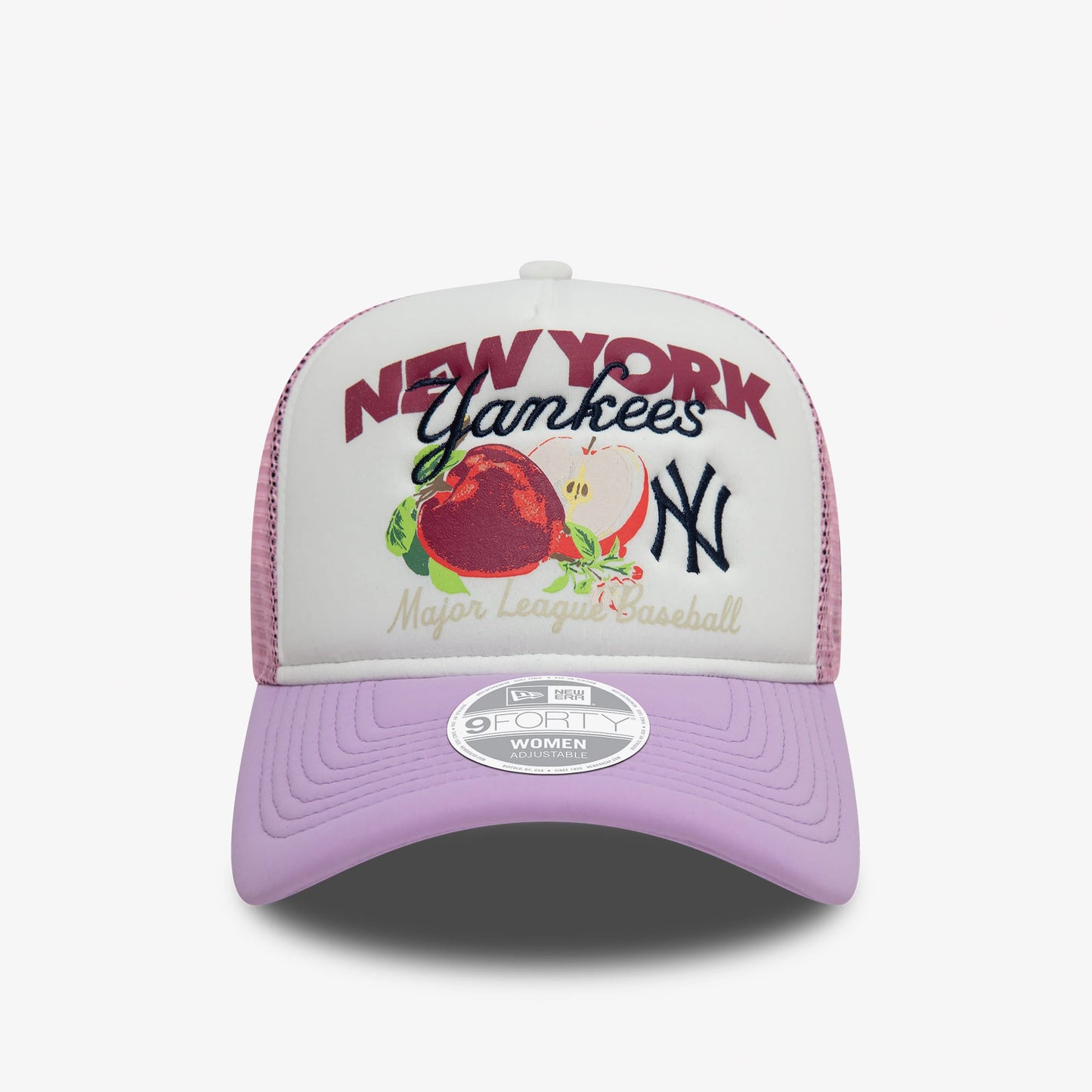 New Era Fruit Graphic New York Yankees Kadın Mor Şapka
