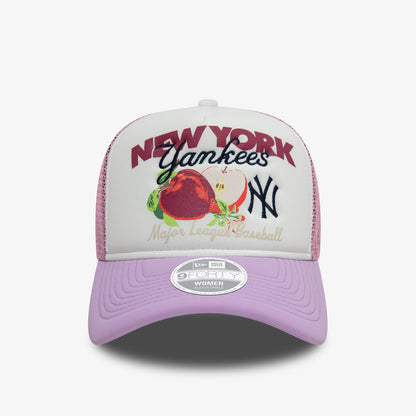 New Era Fruit Graphic New York Yankees Kadın Mor Şapka