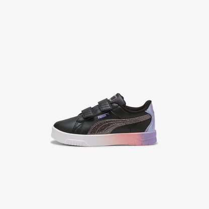 Puma Jada Classic Blurry Dreams V Çocuk Siyah Spor Ayakkabı
