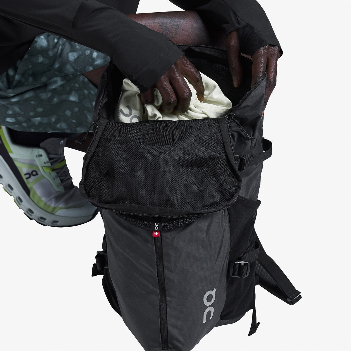 On Speed 18l Unisex Siyah Sırt Çantası