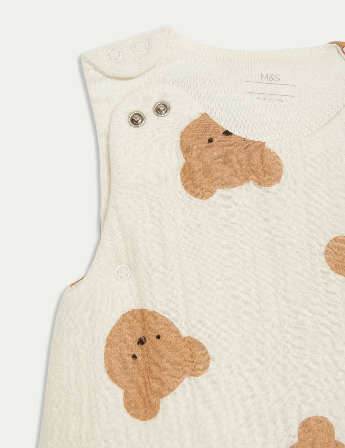 Saf Pamuk Spencer Bear™ 2.5 Tog Uyku Tulumu