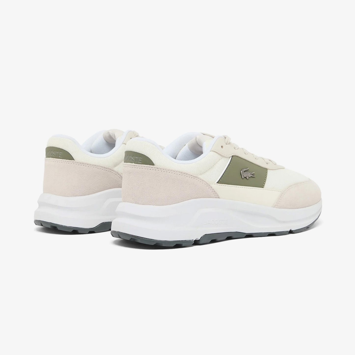 Lacoste Run Set Cgr Bar Erkek Krem Spor Ayakkabı