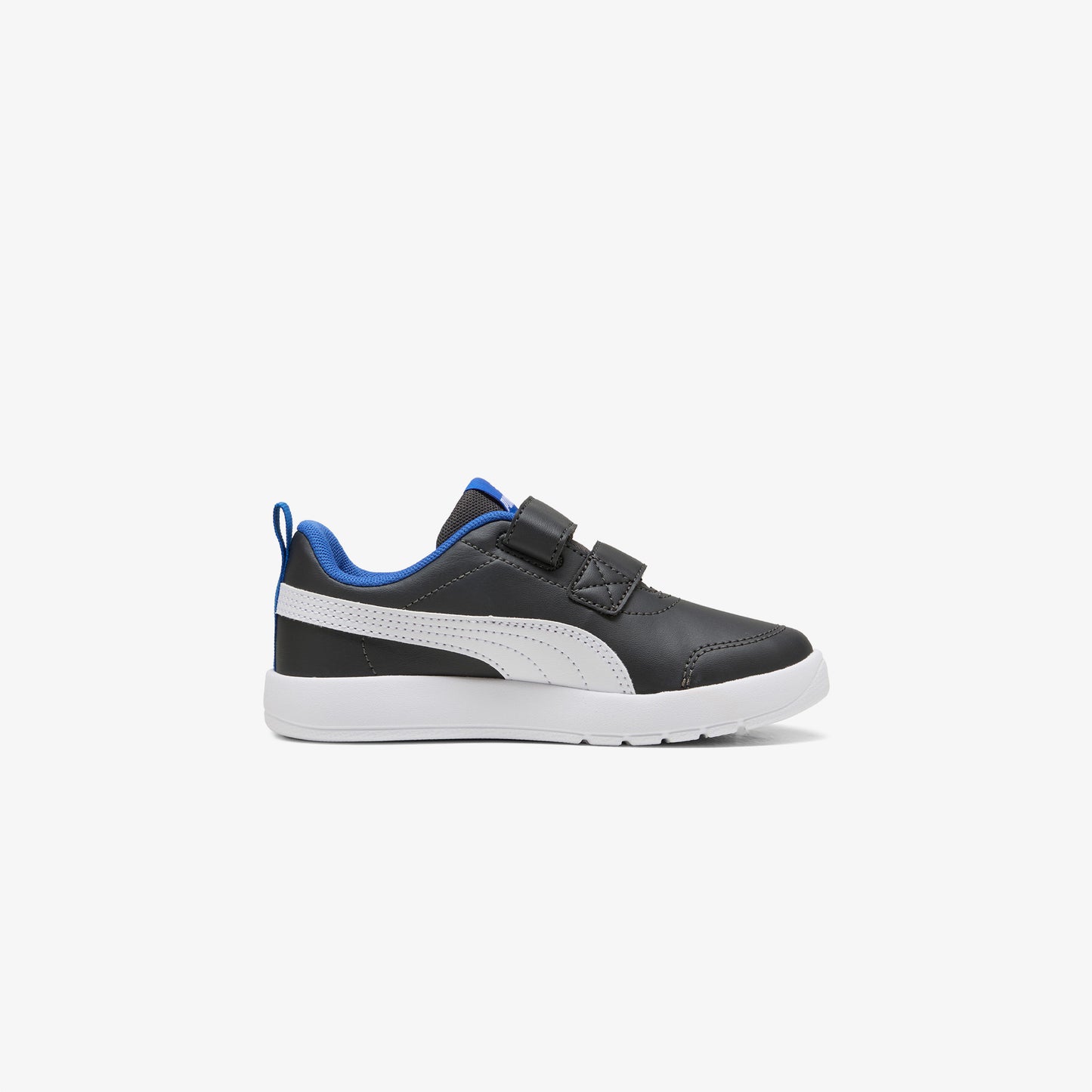 Puma Courtflex V3 Çocuk Gri Spor Ayakkabı