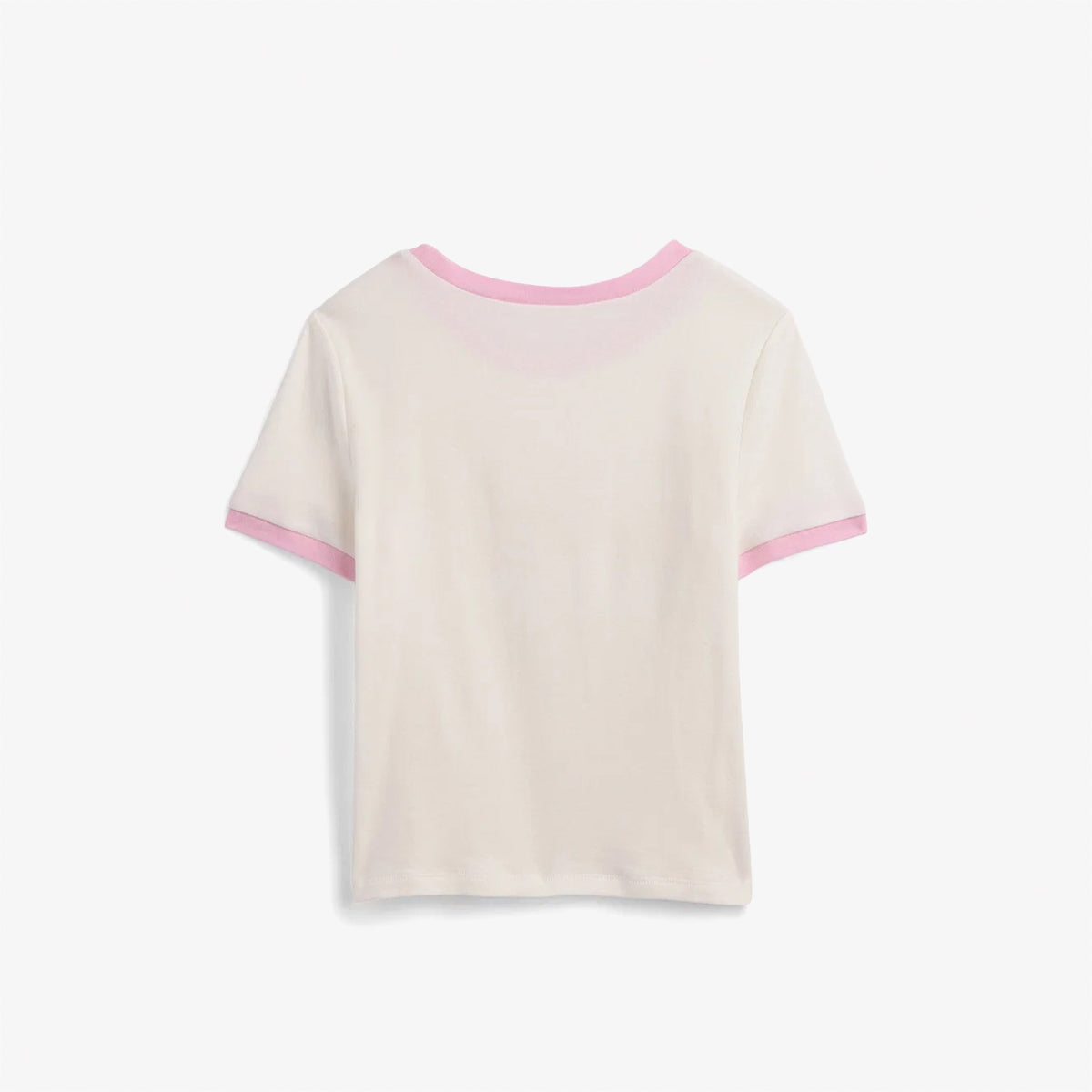 Gap Ringer Grafik Baskılı Çocuk Krem T-shirt