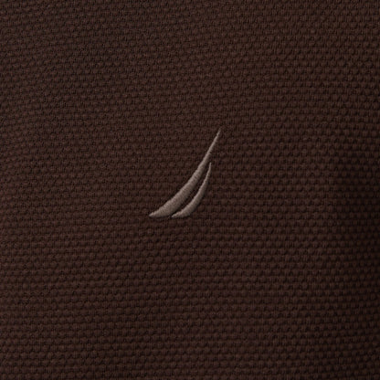 Nautica Erkek Kahverengi Classic Fit Polo
