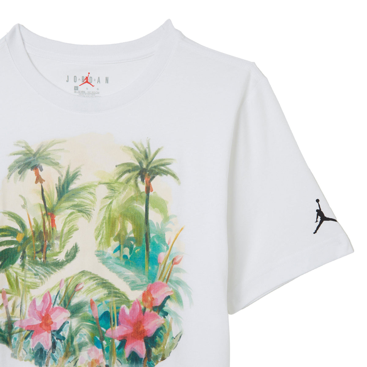 Jordan Poolside Jumpman Çocuk Beyaz T-shirt