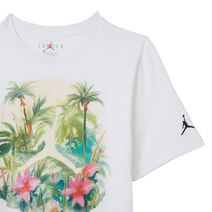 Jordan Poolside Jumpman Çocuk Beyaz T-shirt