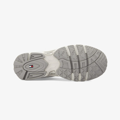 Tommy Jeans Suede Mix Archive Runners Erkek Gri Spor Ayakkabı