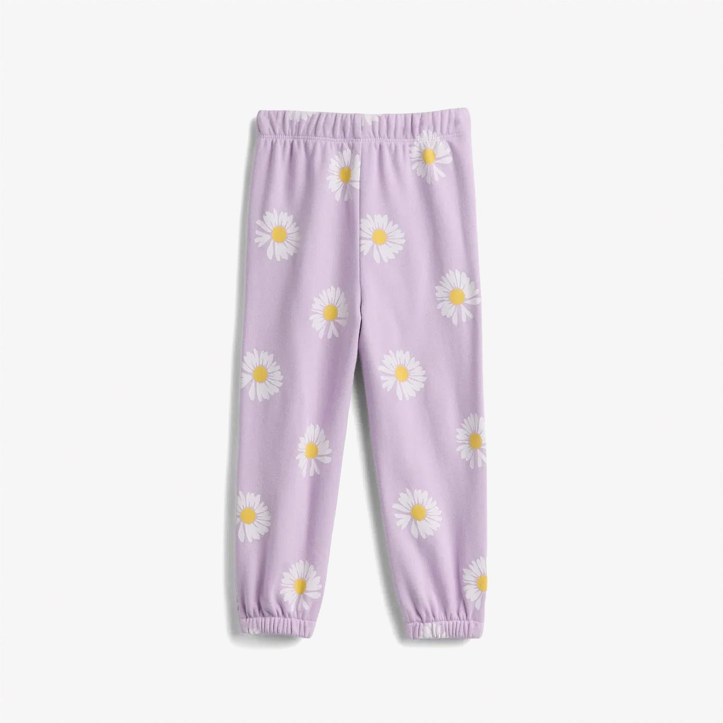 Gap Relaxed Logo Fransız Havlu Kumaş Çocuk Mor Eşofman Altı