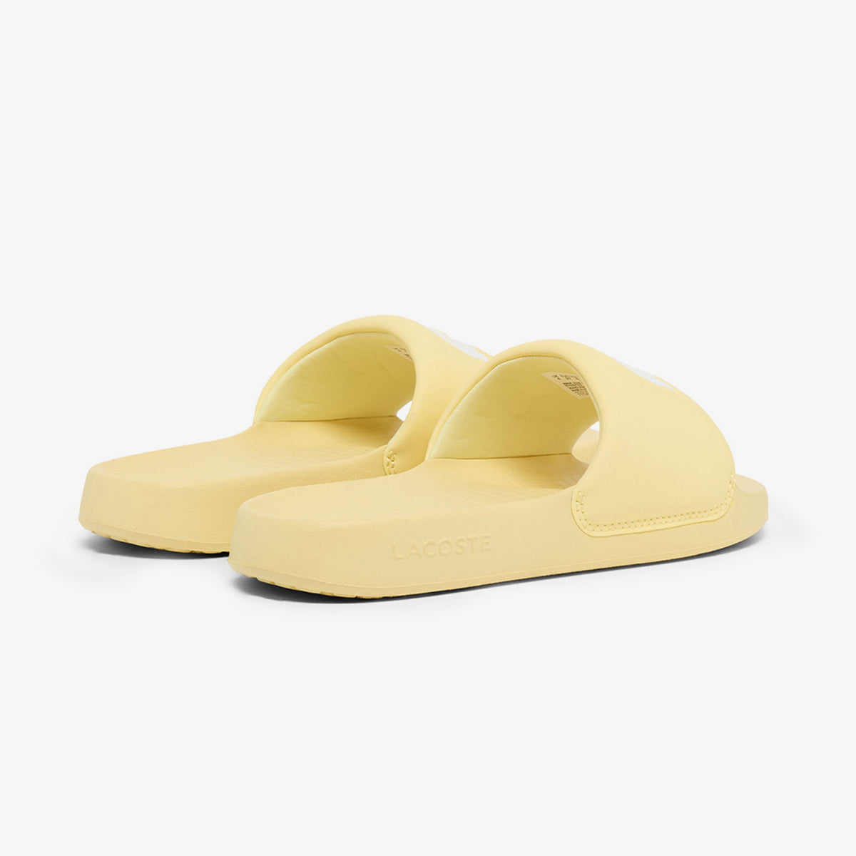 Lacoste Serve Slide 1.0 Kadın Sarı Terlik