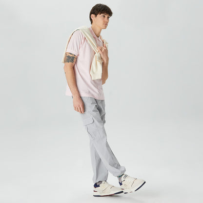 Lacoste L1212 Erkek Pembe Polo