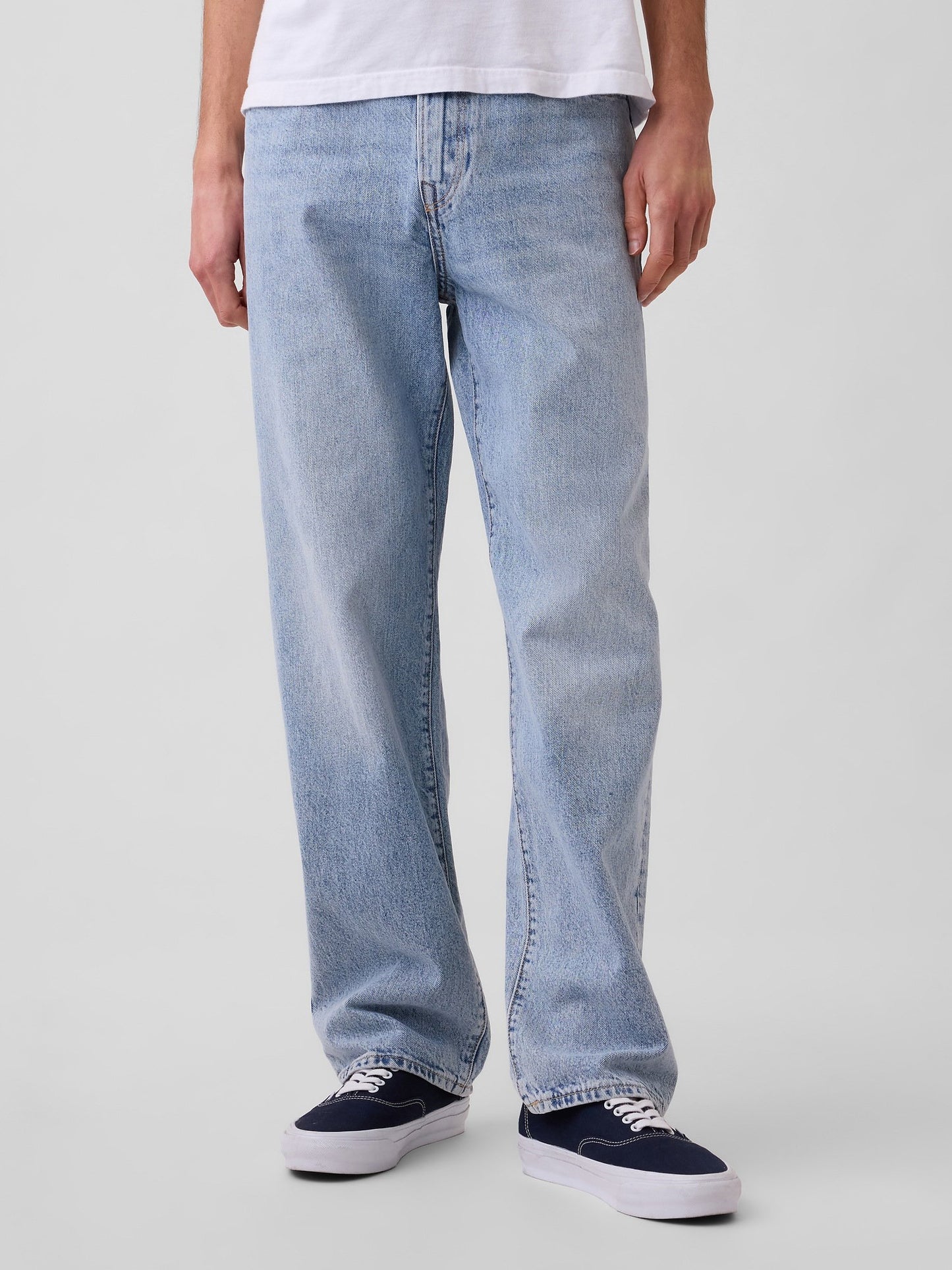 Açık Mavi Relaxed Jean Pantolon