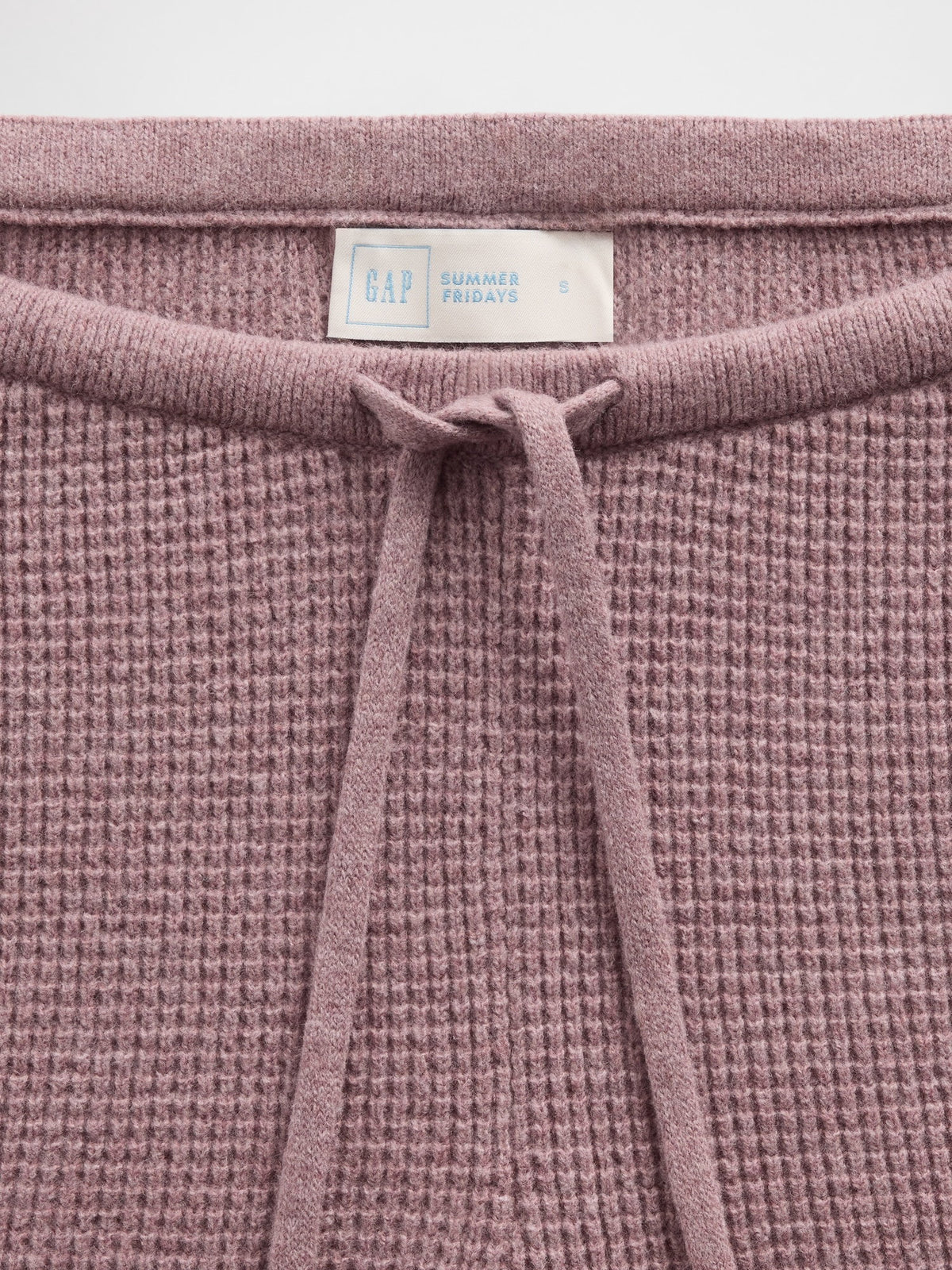 Koyu Pembe Gap × Summer Fridays Cashsoft Waffle Boot Eşofman Altı