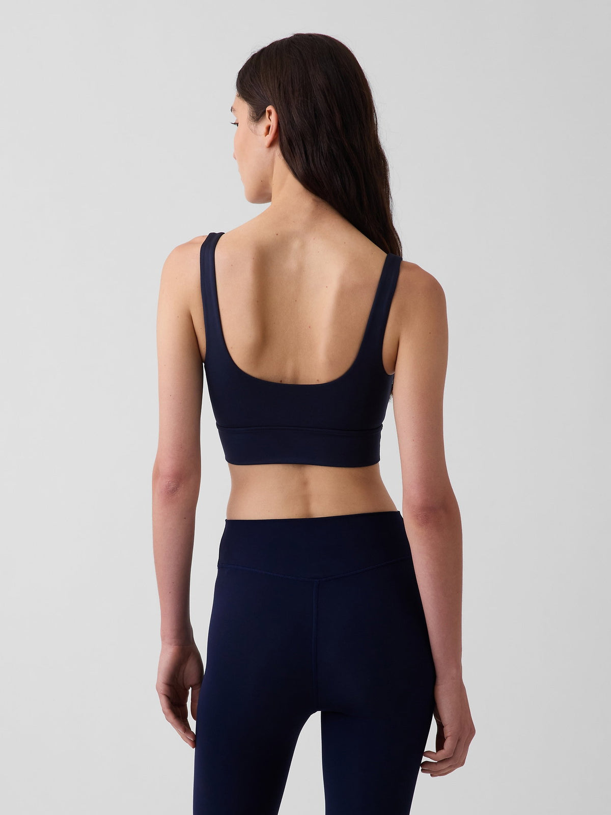 Lacivert Gapfit Smooth Square-neck Spor Sütyeni