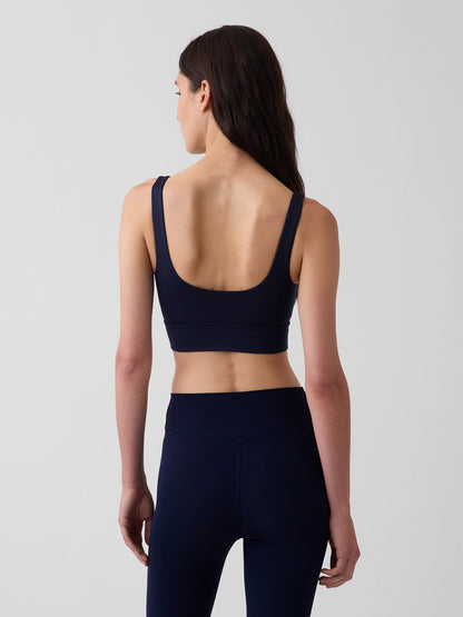 Lacivert Gapfit Smooth Square-neck Spor Sütyeni