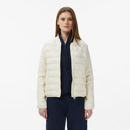 Lacoste Regular Fit Kadın Beyaz Ceket