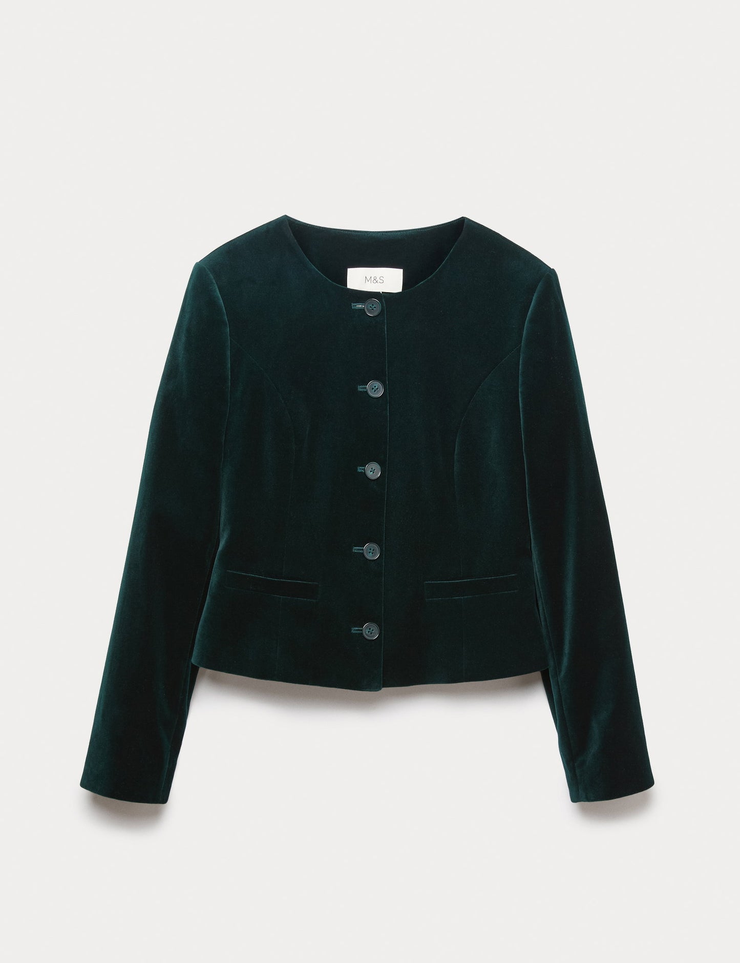 Kadife Pamuklu Blazer Ceket