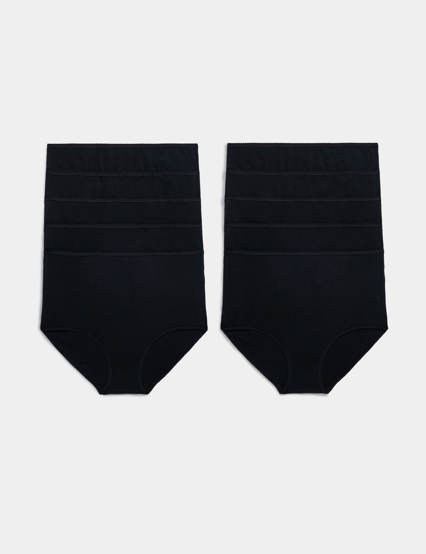 10'lu Cotton Lycra® Full Brief Külot Seti