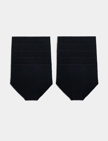 10'lu Cotton Lycra® Full Brief Külot Seti