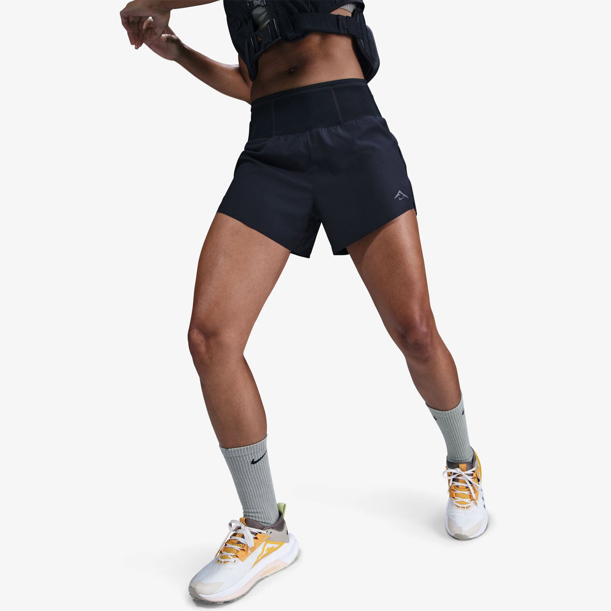 Nike Trail Kadın Siyah Koşu Şortu