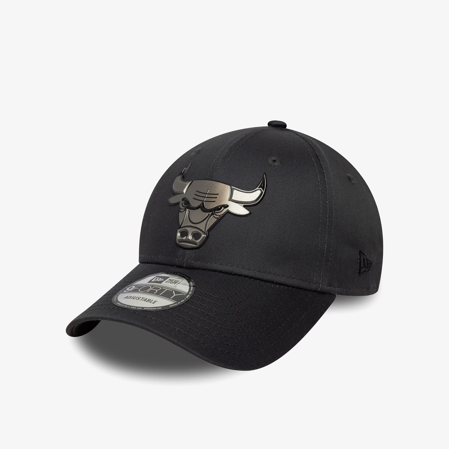 New Era Metallic 9forty Chicago Bulls Unisex Gri Şapka