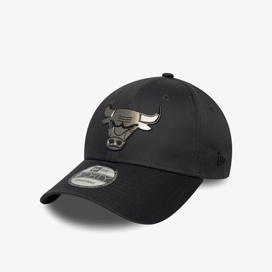 New Era Metallic 9forty Chicago Bulls Unisex Gri Şapka
