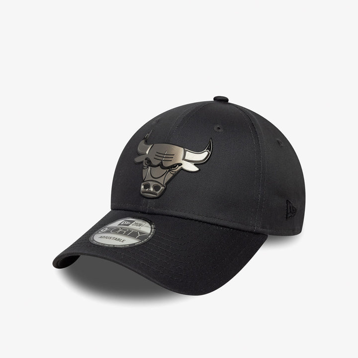 New Era Metallic 9forty Chicago Bulls Unisex Gri Şapka