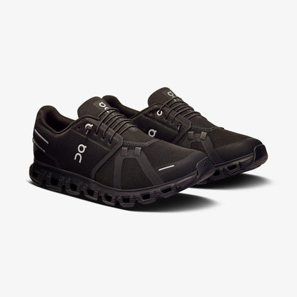 On Cloud 6 Unisex Siyah Spor Ayakkabı