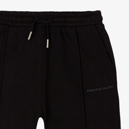 Calvin Klein Relaxed Pintuck Çocuk Siyah Eşofman Altı