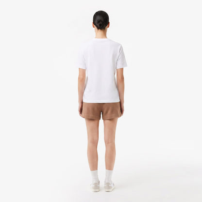 Lacoste Relaxed Fit Kadın Kahverengi Şort