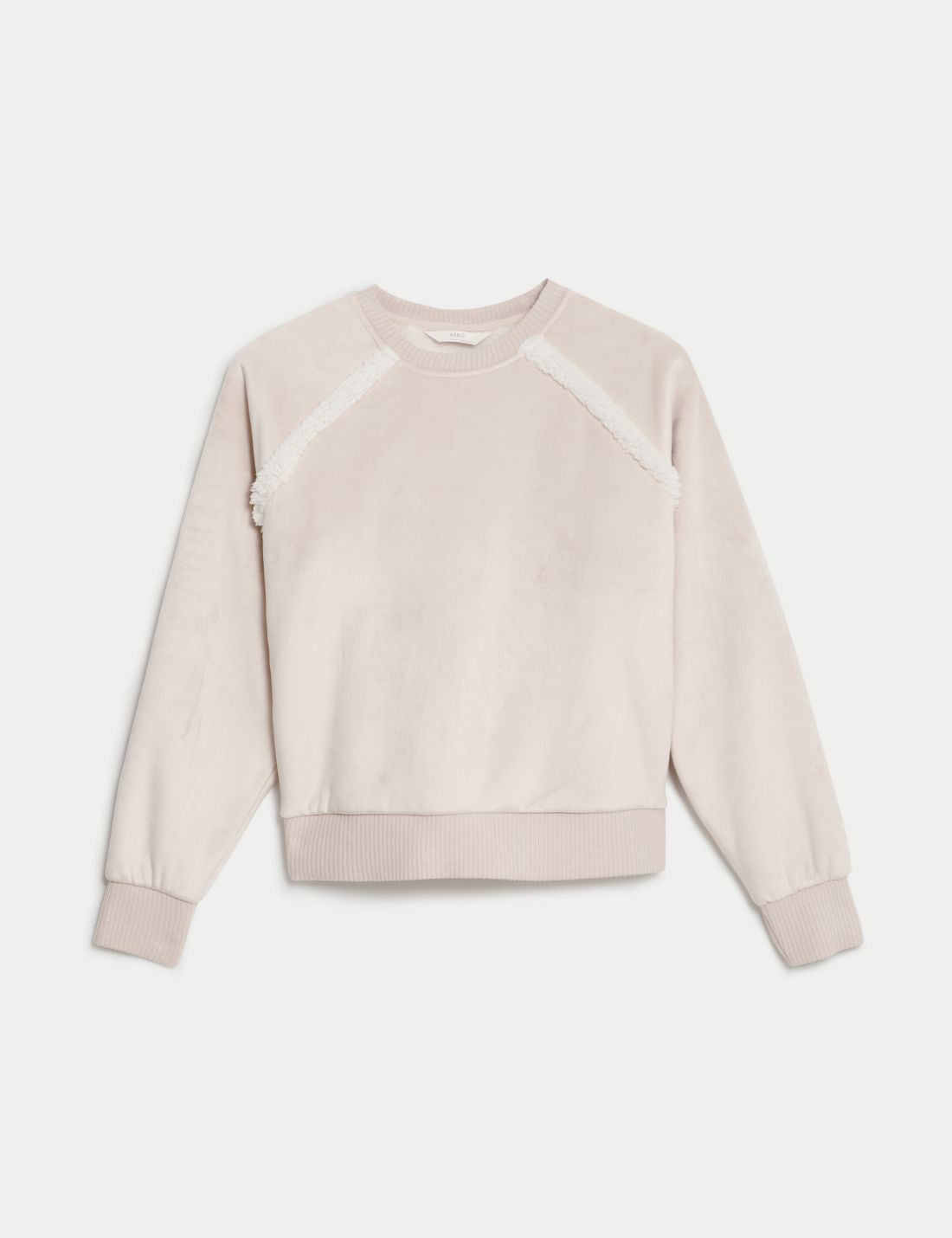 Yuvarlak Yaka Polar Sweatshirt