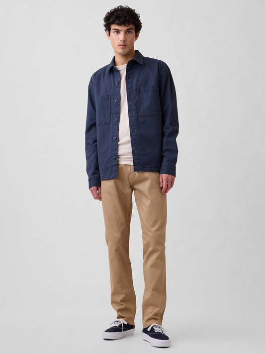 Açık Kahverengi Slim Soft Wear Jean Pantolon