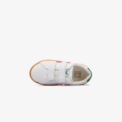 Veja Small Esplar Cırt Cırt Bantlı Çocuk Beyaz Sneaker