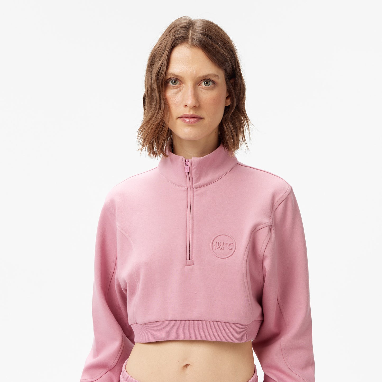 United4 Classic Kadın Pembe Sweatshirt