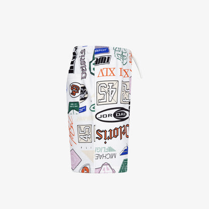Jordan Essentials Printed Çocuk Beyaz Şort