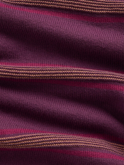 Bordo Relaxed Polo Kazak