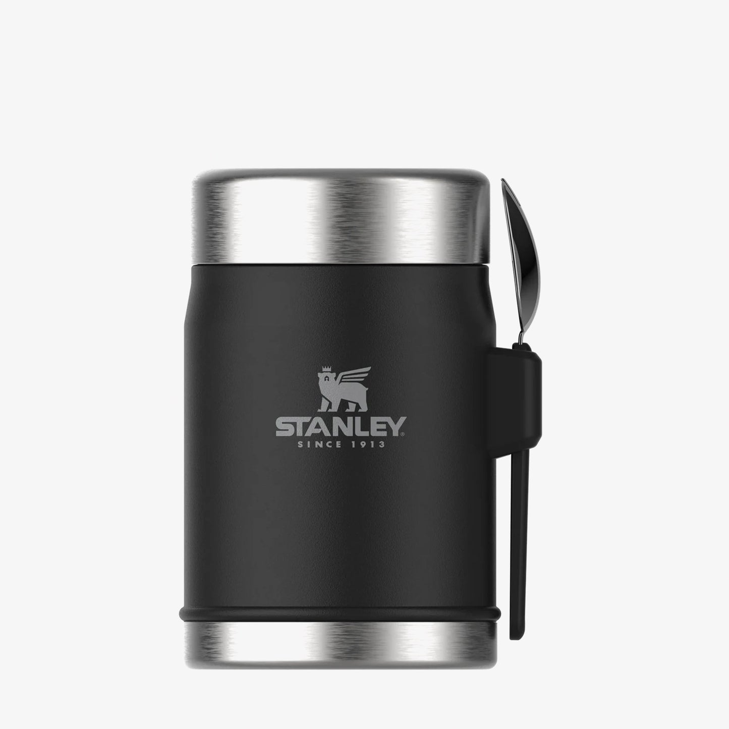 Stanley The Legendary Food Jar + Spork 0.4l Unisex Siyah Termos