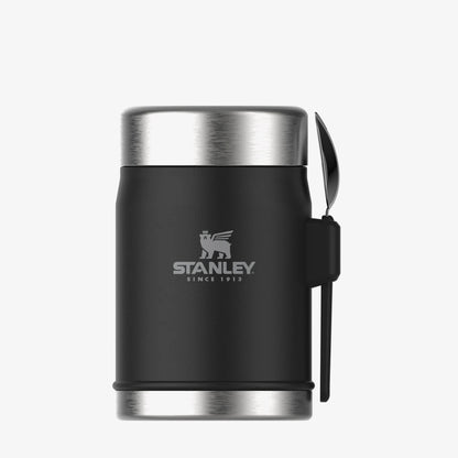 Stanley The Legendary Food Jar + Spork 0.4l Unisex Siyah Termos