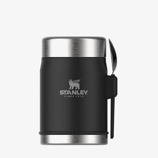 Stanley The Legendary Food Jar + Spork 0.4l Unisex Siyah Termos