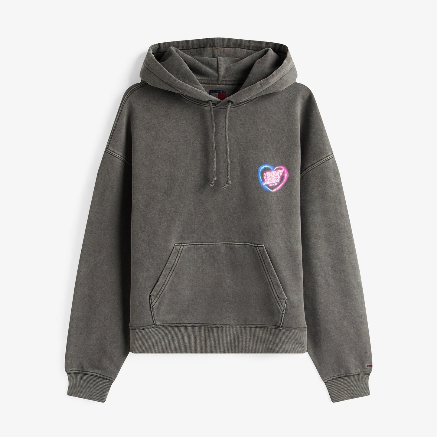 Tommy Hilfiger Boxy Kadın Gri Sweatshirt