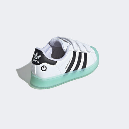 Adidas Superstar Led Light Çocuk Işıklı Beyaz Ayakkabı