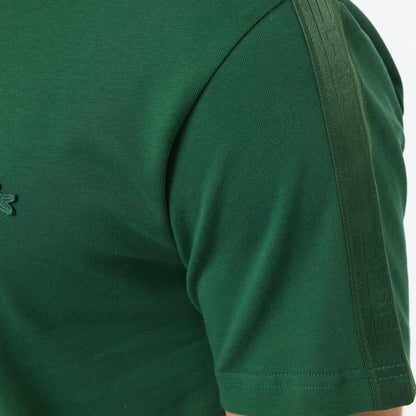 Lacoste Erkek Regular Fit Bisiklet Yaka Koyu Yeşil T-shirt