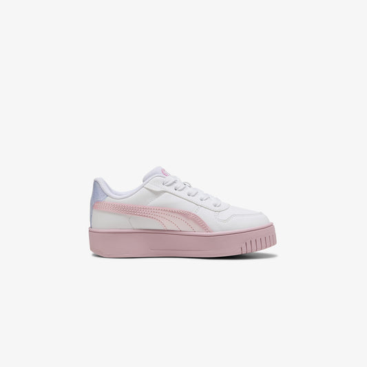 Puma Carina Street Blurry Dreams Çocuk Beyaz/pembe Spor Ayakkabı