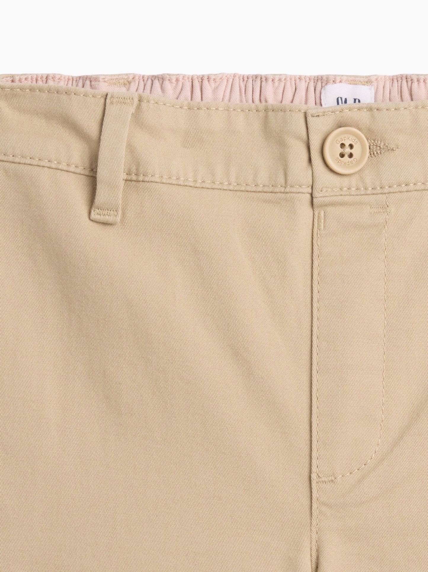 Bej Uniform Flare Chino Pantolon