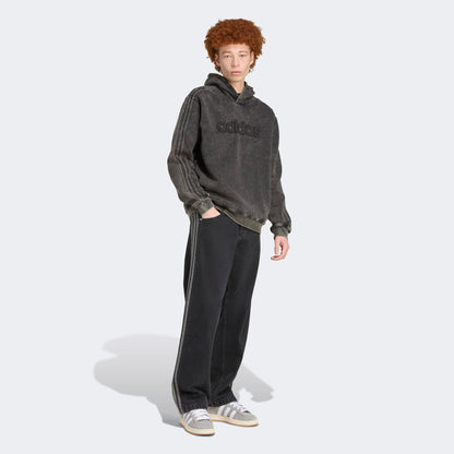 Adidas Sh Hoodıe Erkek Gri Sweatshirt