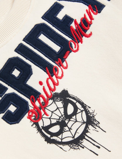 Pamuk Karışımlı Spider-man™ Sweatshirt (2–8 Yaş)