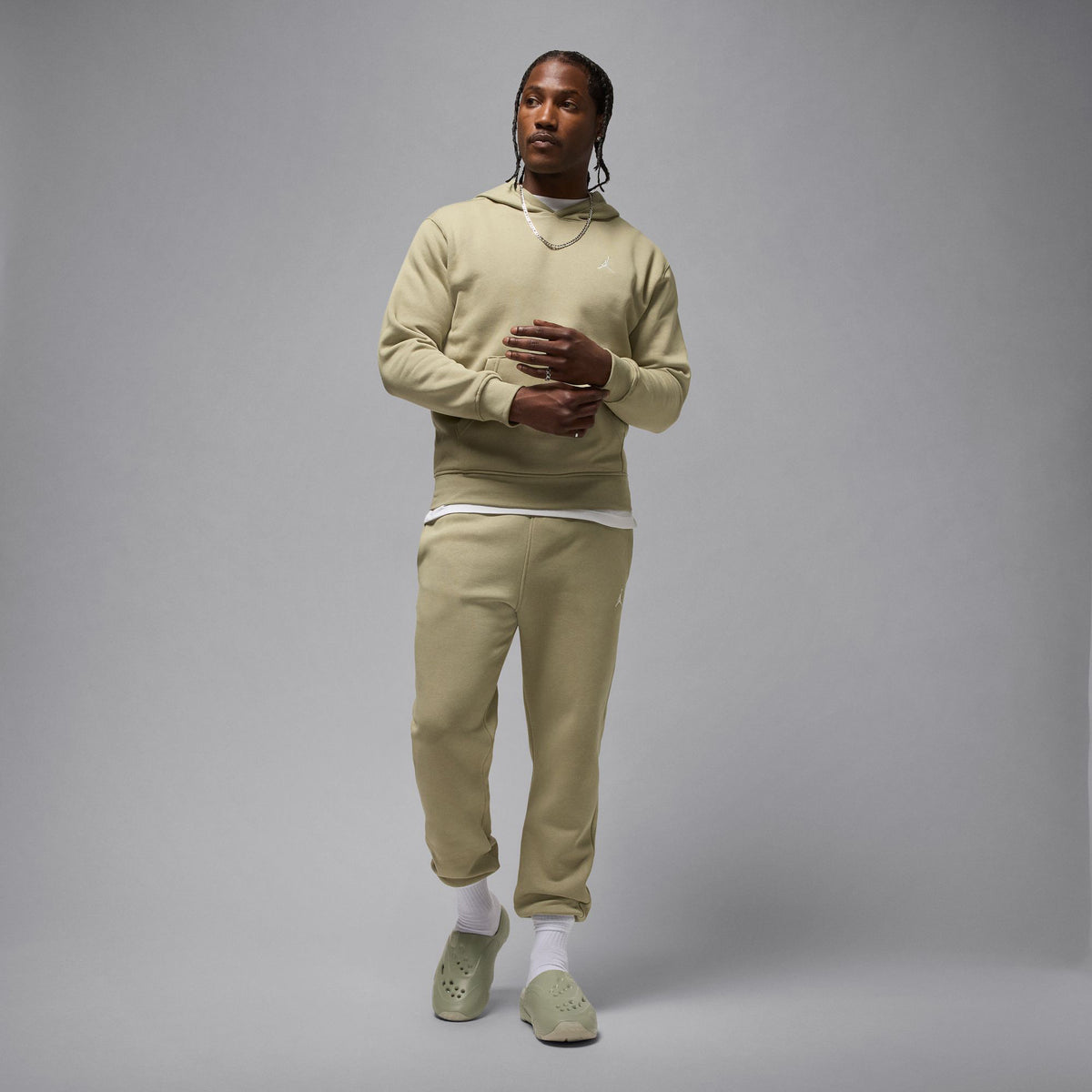 Jordan Brooklyn Fleece Erkek Kahverengi Sweatshirt