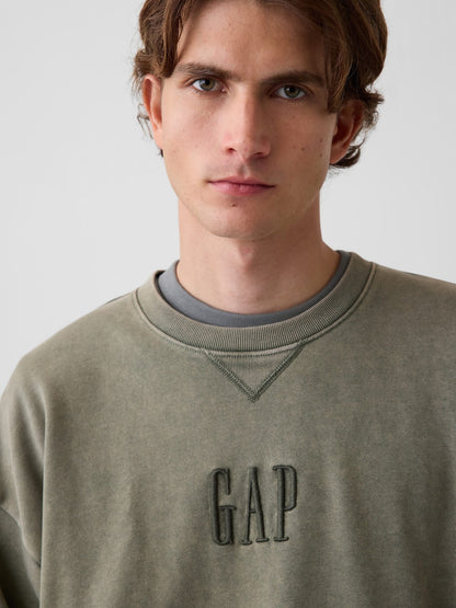 Haki Heavyweight Oversized Logo Sweatshirt