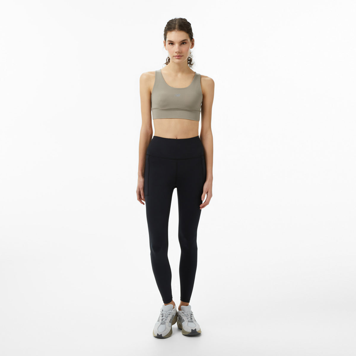 New Balance Classic Kadın Bej Koşu Bra